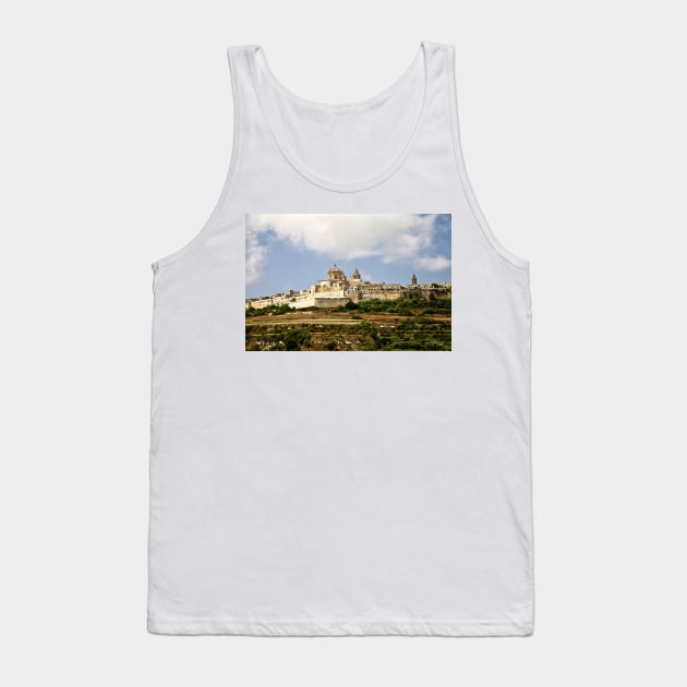 Mdina Silent City of Malta Tank Top by Violaman